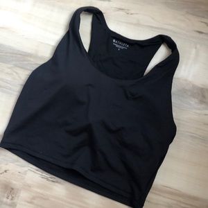 Athleta ultimate crop D-DD size small sports bra/crop tank